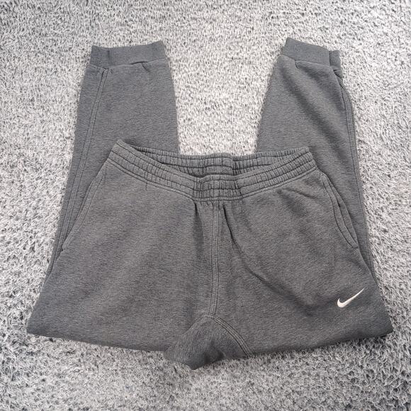 Nike Sweatpants Men Large Gray Athleisure Tapered Leg Jogger Normcore Gym Train - Picture 1 of 9